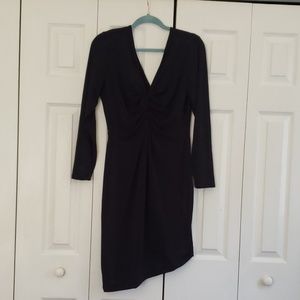 Charlotte Russe Black asymmetrical cocktail dress